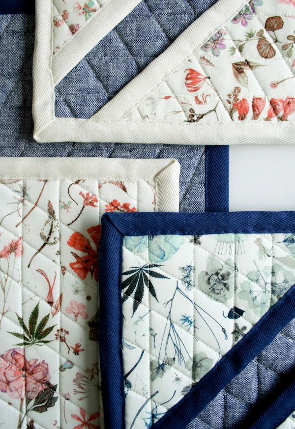 Liberty Hot Pads | Purl Soho