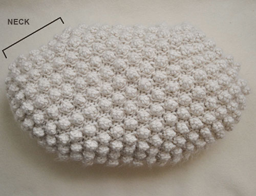 Bobble Sheep Pillow In Partridge | Purl Soho