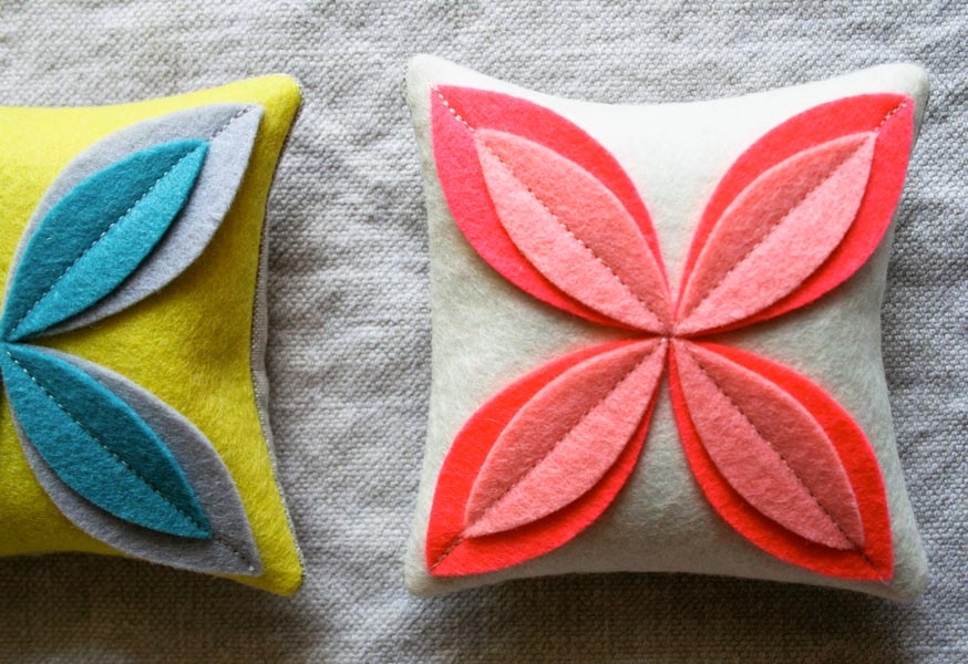 Felt Flower Sachets | Purl Soho