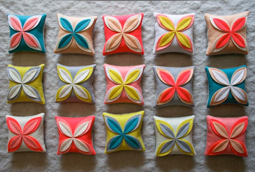 Felt Flower Sachets | Purl Soho