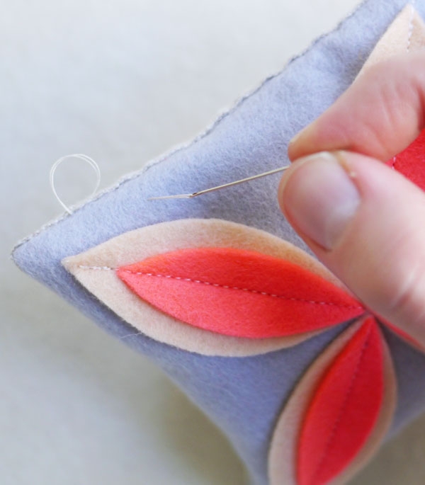 Felt Flower Sachets | Purl Soho