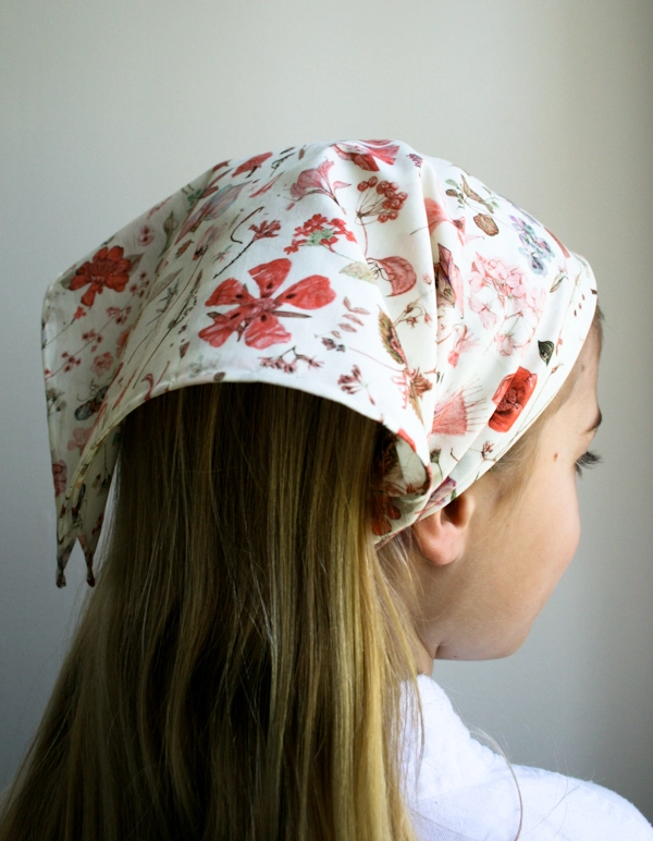 Rolled Hem Liberty Bandanas | Purl Soho