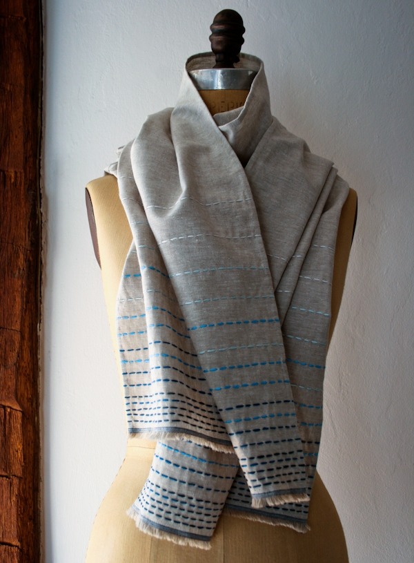 Andina Scarf Crochet Kit - Ultimate Grey