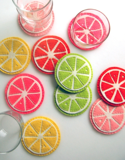 Citrus Coasters | Purl Soho