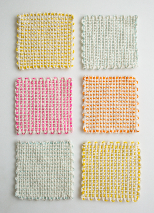 Pin Loom Coasters - Purl Soho, Beautiful Yarn For Beautiful KnittingPurl  Soho