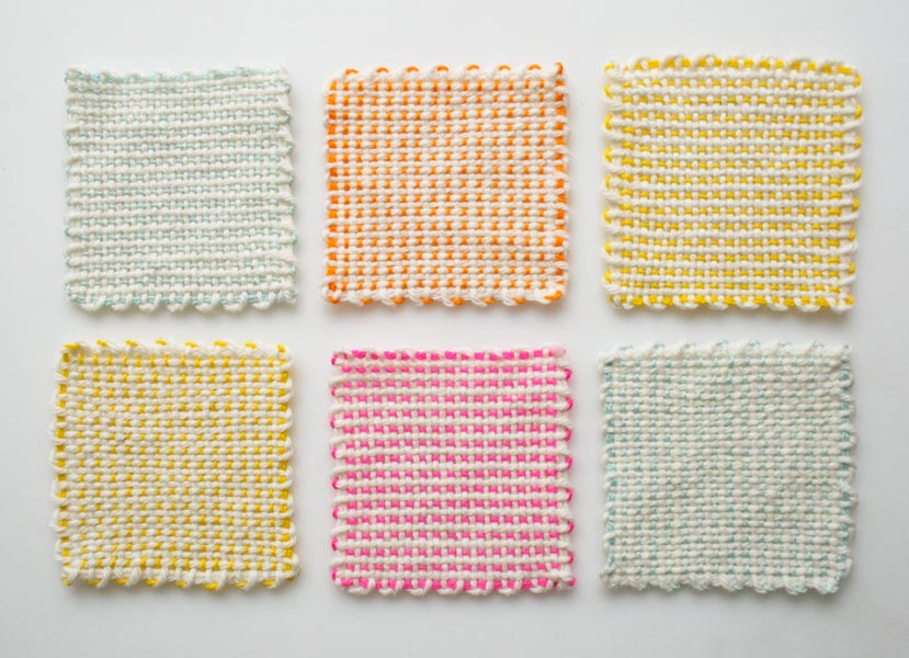 Pin Loom Coasters | Purl Soho