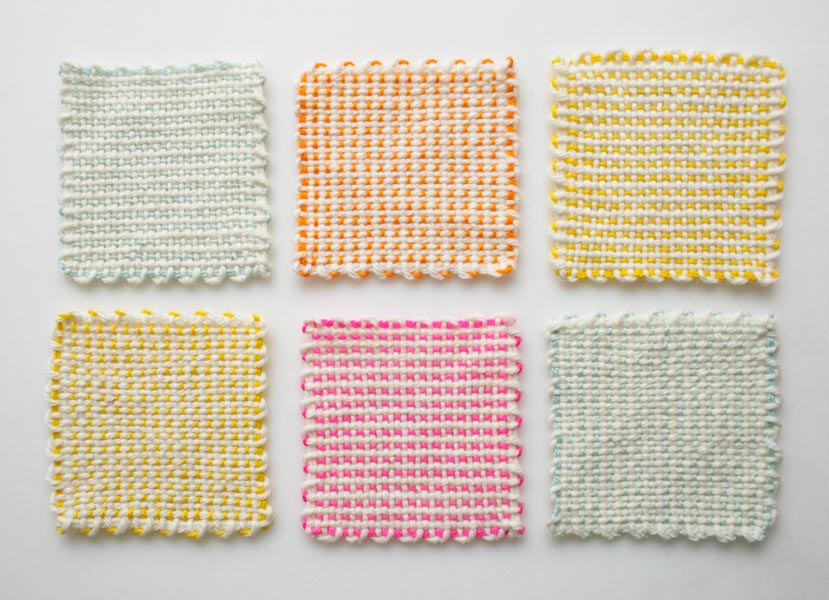 Pin Loom Coasters | Purl Soho