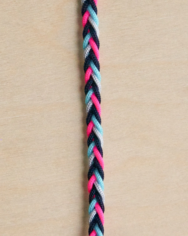 Double braided friendship bracelet on sale