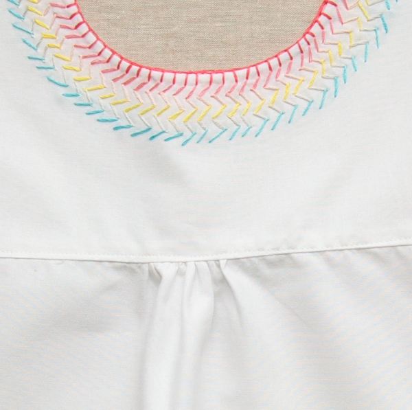 Embroidered Cotton Jumper | Purl Soho