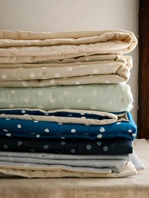 Polka Dot Lap Duvets! | Purl Soho