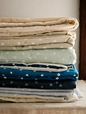 Polka Dot Lap Duvets! | Purl Soho