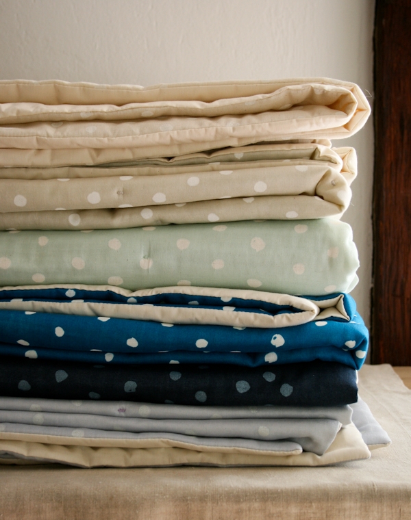 Polka Dot Lap Duvets! | Purl Soho