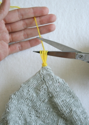 Tassel: Tiny Attached Tassel | Purl Soho