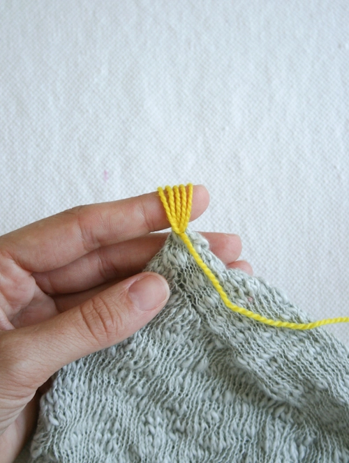 Tassel: Tiny Attached Tassel | Purl Soho