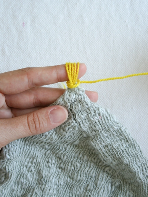 Tassel: Tiny Attached Tassel | Purl Soho