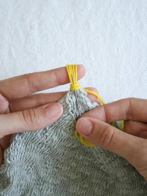 Tassel: Tiny Attached Tassel | Purl Soho