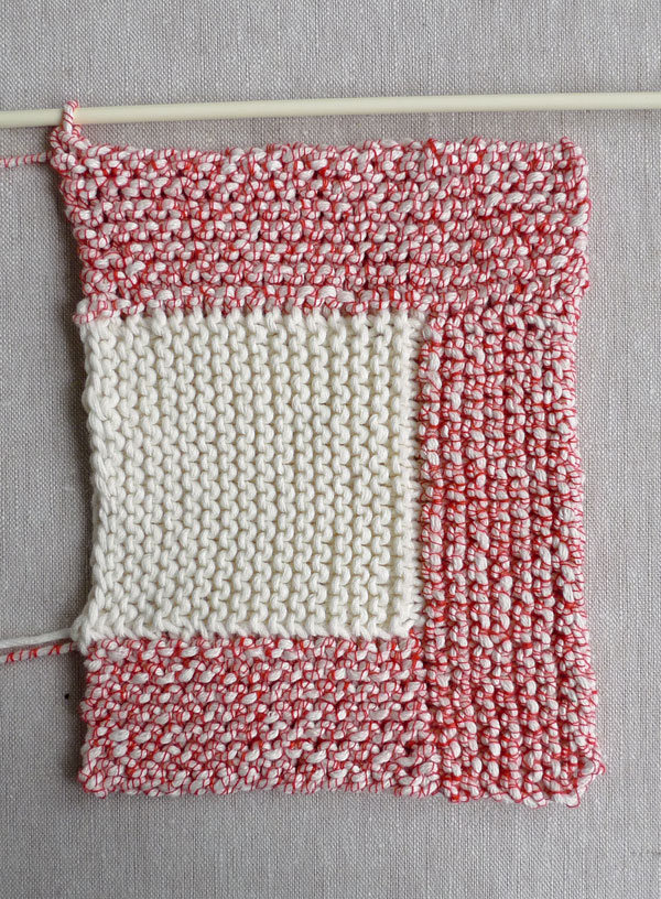 New Log Cabin Washcloths | Purl Soho