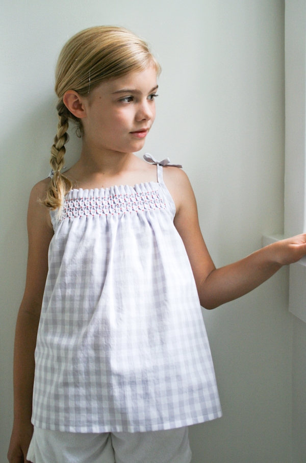 Smocked Dress + Shirt - Purl Soho | Beautiful Yarn For Beautiful