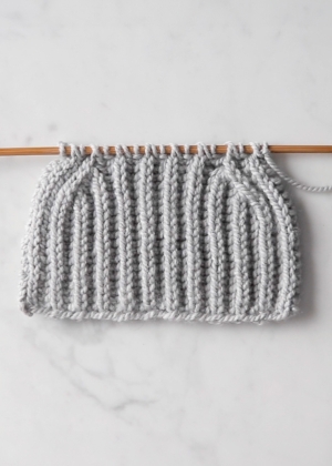 Brioche Stitch: Basic Decreases (bsk2p + bk3tog) | Purl Soho