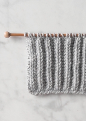 Brioche Stitch: One-Color Brioche + Fixing Mistakes | Purl Soho