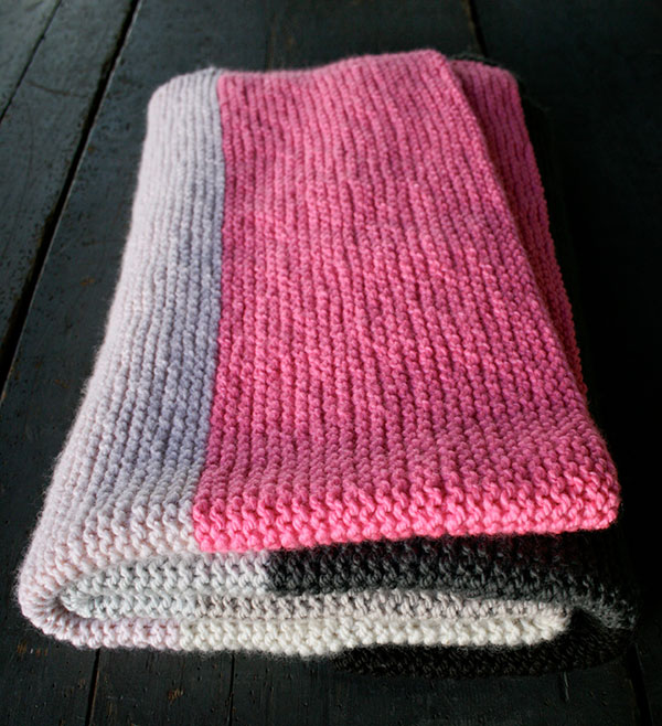 Super Easy Crib Blanket in Worsted Twist | Purl Soho