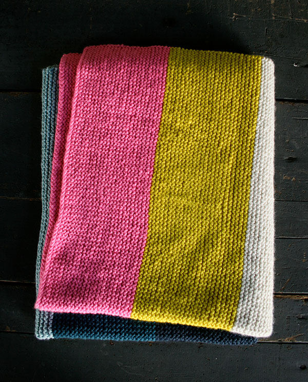 Super Easy Crib Blanket in Worsted Twist | Purl Soho