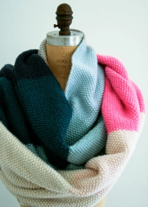 Seed Stitch Wrap in Worsted Twist | Purl Soho