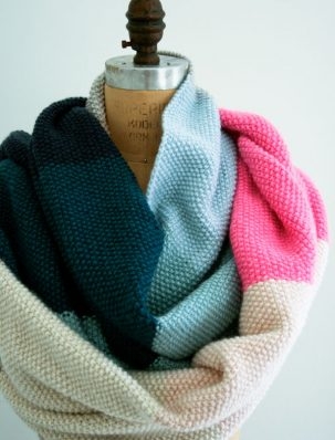 Seed Stitch Wrap in Worsted Twist | Purl Soho