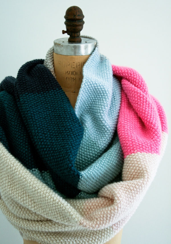 Seed Stitch Wrap in Worsted Twist | Purl Soho