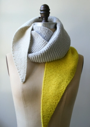 Color Tipped Scarf | Purl Soho