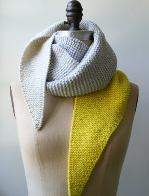 Color Tipped Scarf | Purl Soho
