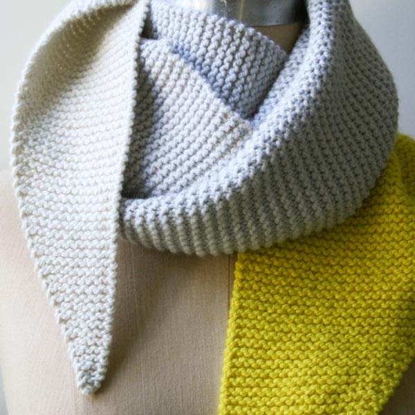 Color Tipped Scarf | Purl Soho