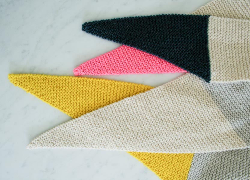 Color Tipped Scarf | Purl Soho