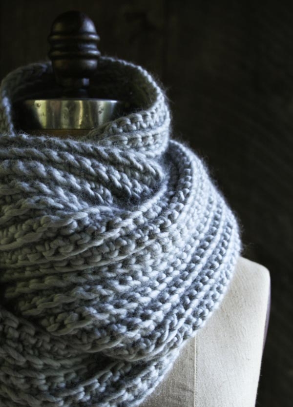 Crocheted Rib Cowl | Purl Soho