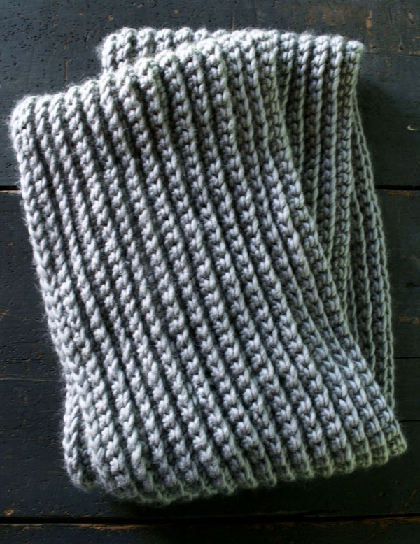 Crocheted Rib Cowl | Purl Soho