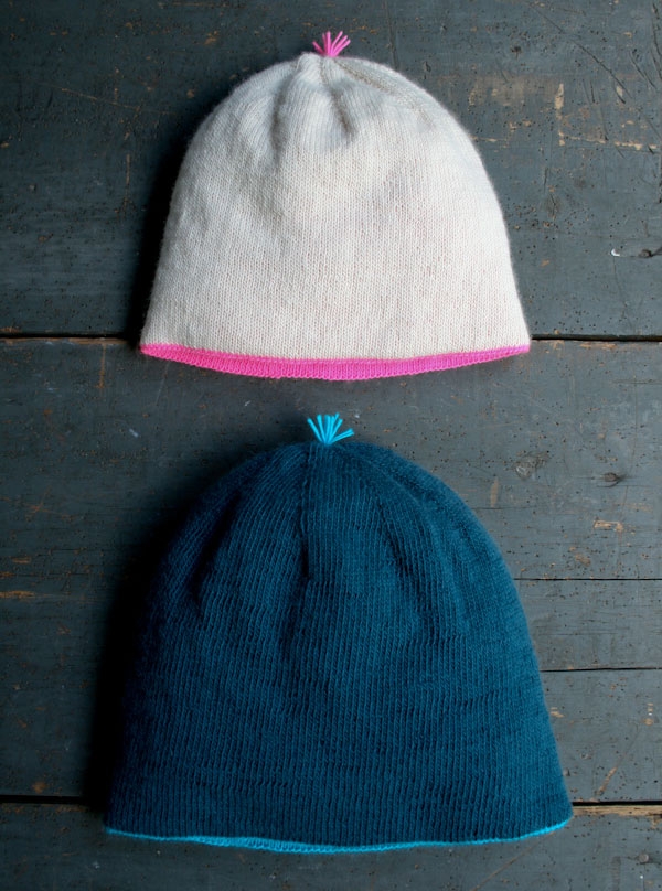 Reversible Hat in Purl Soho s New Line Weight Purl Soho