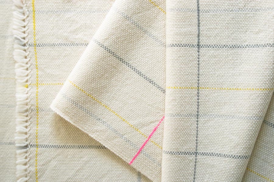 Woven Plaid Scarf | Purl Soho