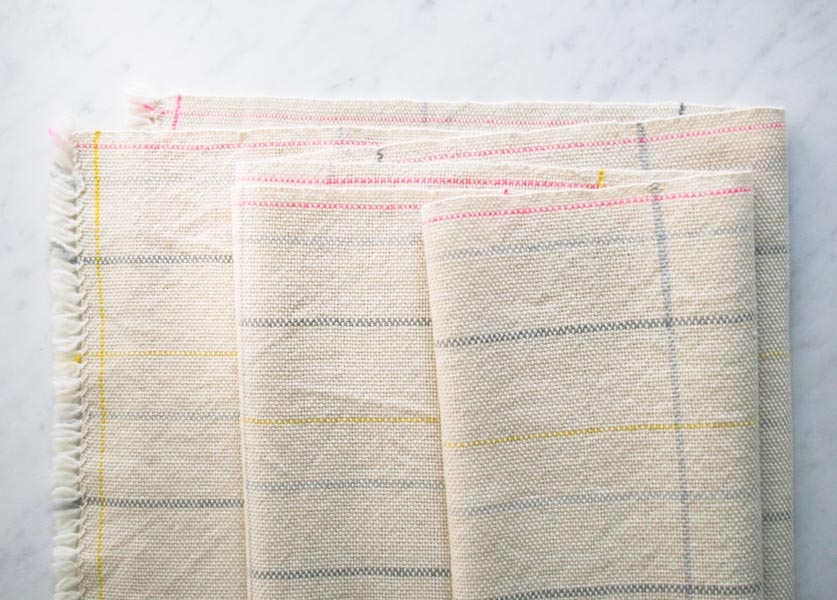 Woven Plaid Scarf | Purl Soho