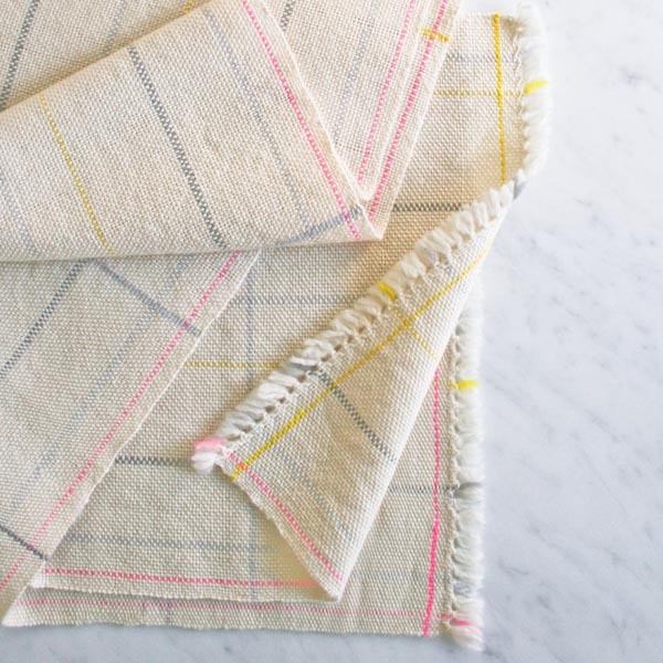 Woven Plaid Scarf | Purl Soho