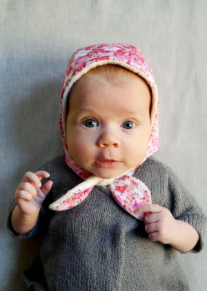 Winter Baby Bonnet | Purl Soho