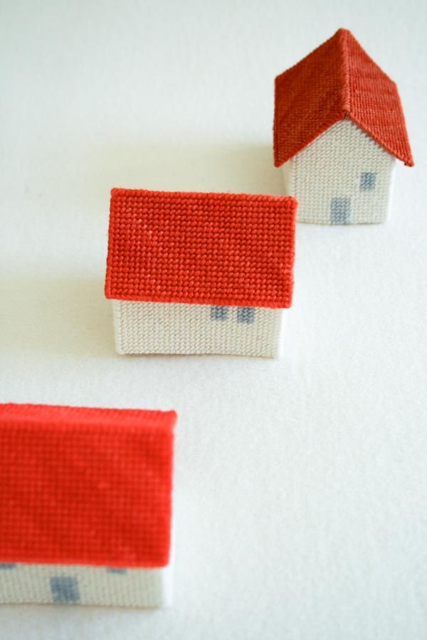 Needlepoint Houses | Purl Soho