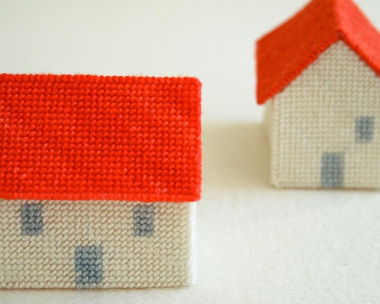 Needlepoint Houses | Purl Soho