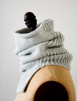 Structured Alpaca Cowl in Purl Soho’s New Alpaca Pure! | Purl Soho