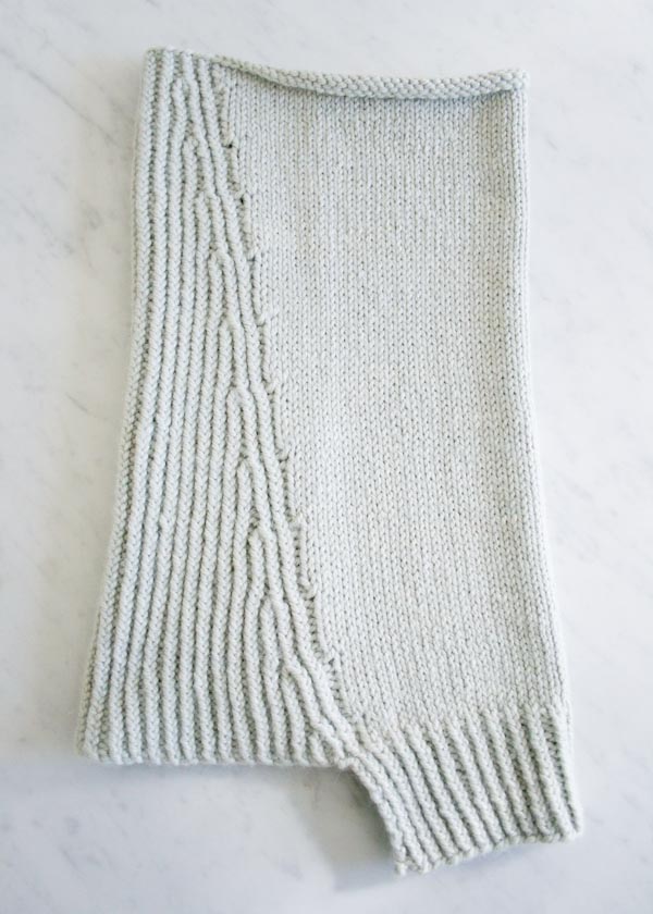 Structured Alpaca Cowl in Purl Soho’s New Alpaca Pure! | Purl Soho