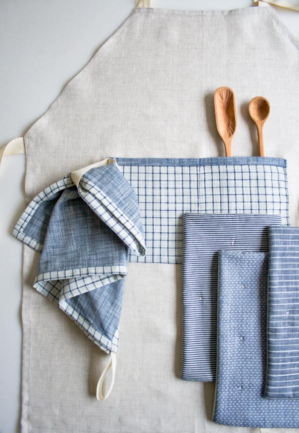 Simple Linen Apron | Purl Soho