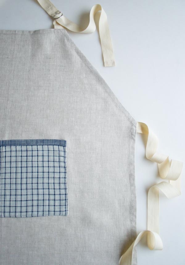 Simple Linen Apron | Purl Soho