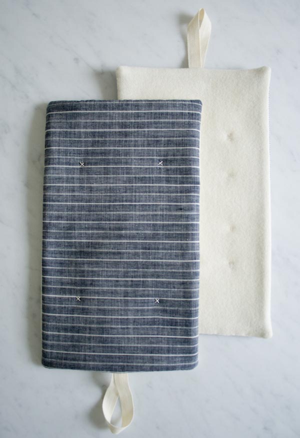 Simple Stitched Hot Pads | Purl Soho