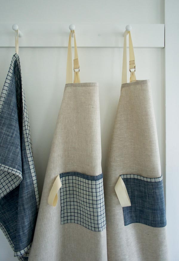 Simple Linen Apron | Purl Soho