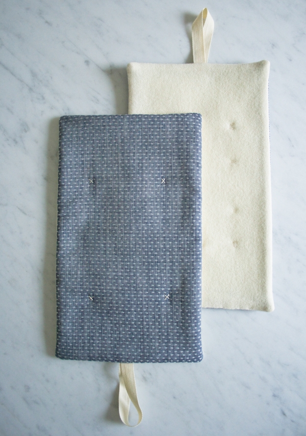 Simple Stitched Hot Pads | Purl Soho