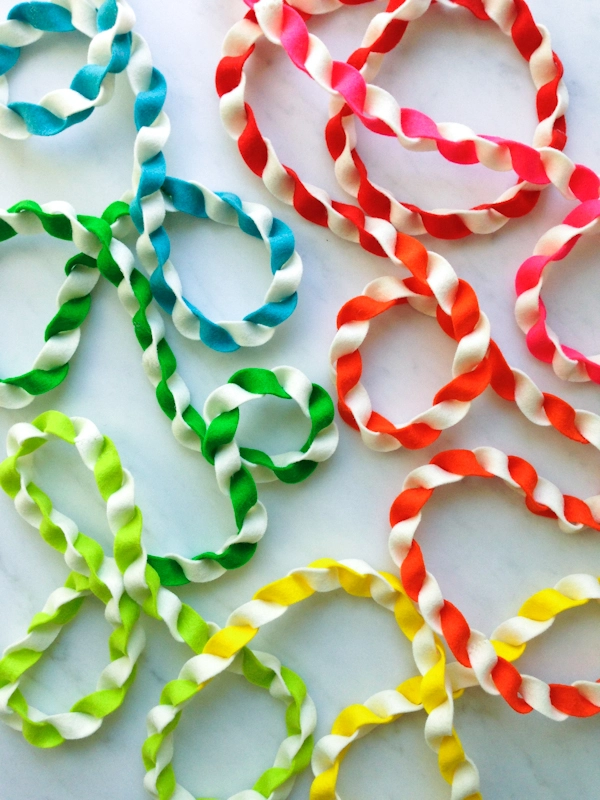 Taffy Twist Felt Garland | Purl Soho